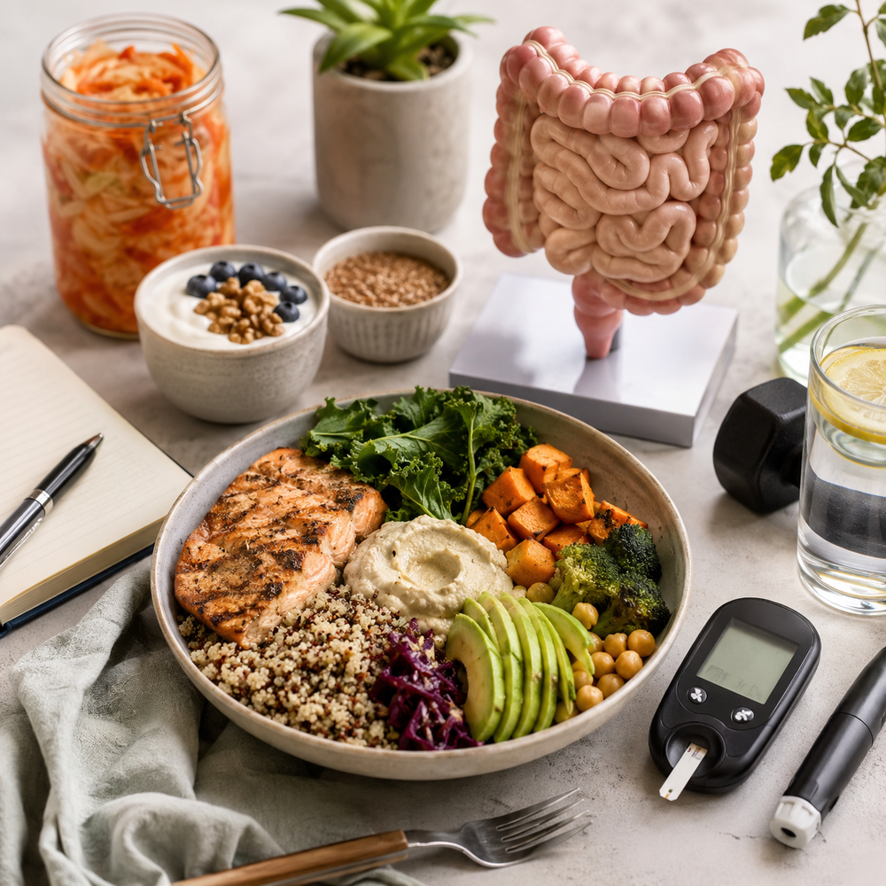 How Does the Gut Microbiome Relate to Metabolic Health?