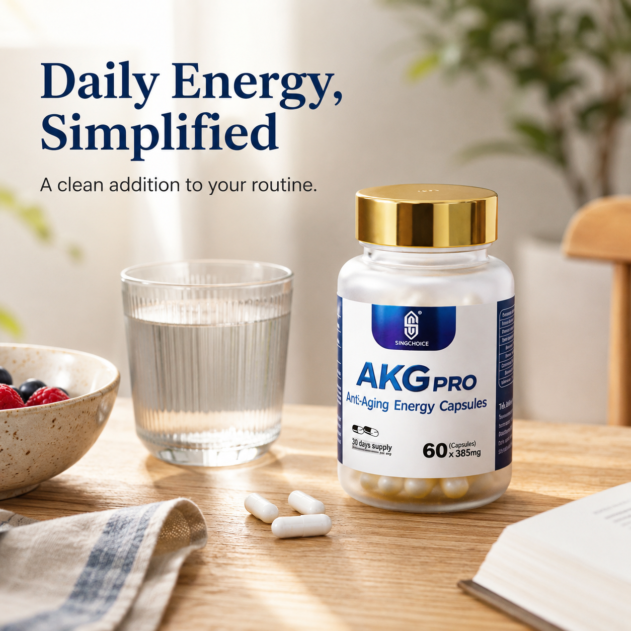 AKG Pro Cellular Energy Capsules