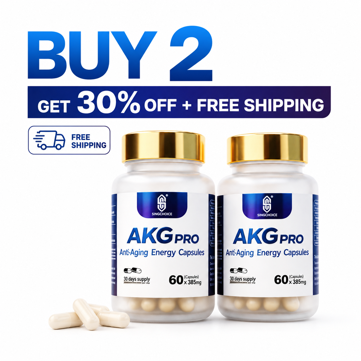 AKG Pro Cellular Energy Capsules