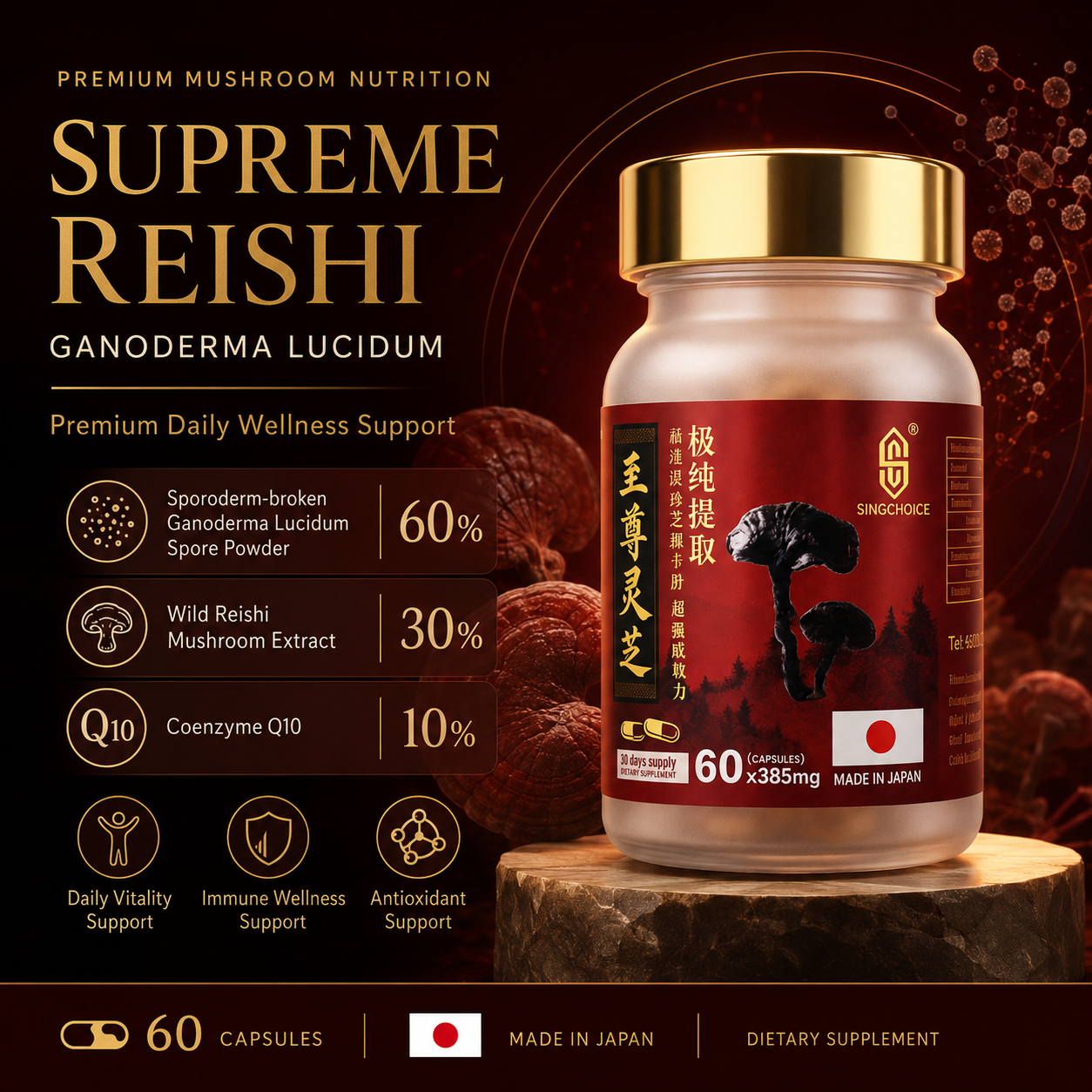 Lingzhi Spore Powder