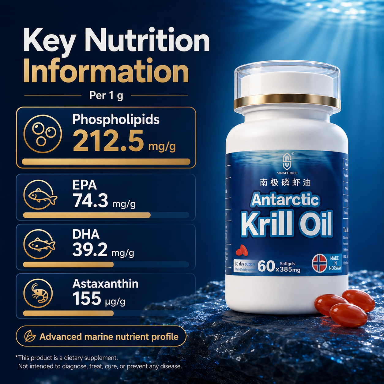 Antarctic Krill Oil