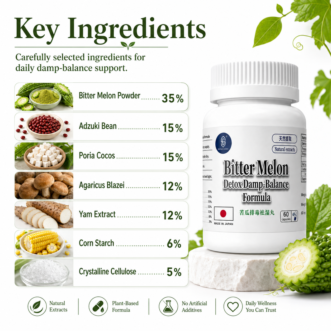 Bitter Melon Detox Damp-Balance Formula