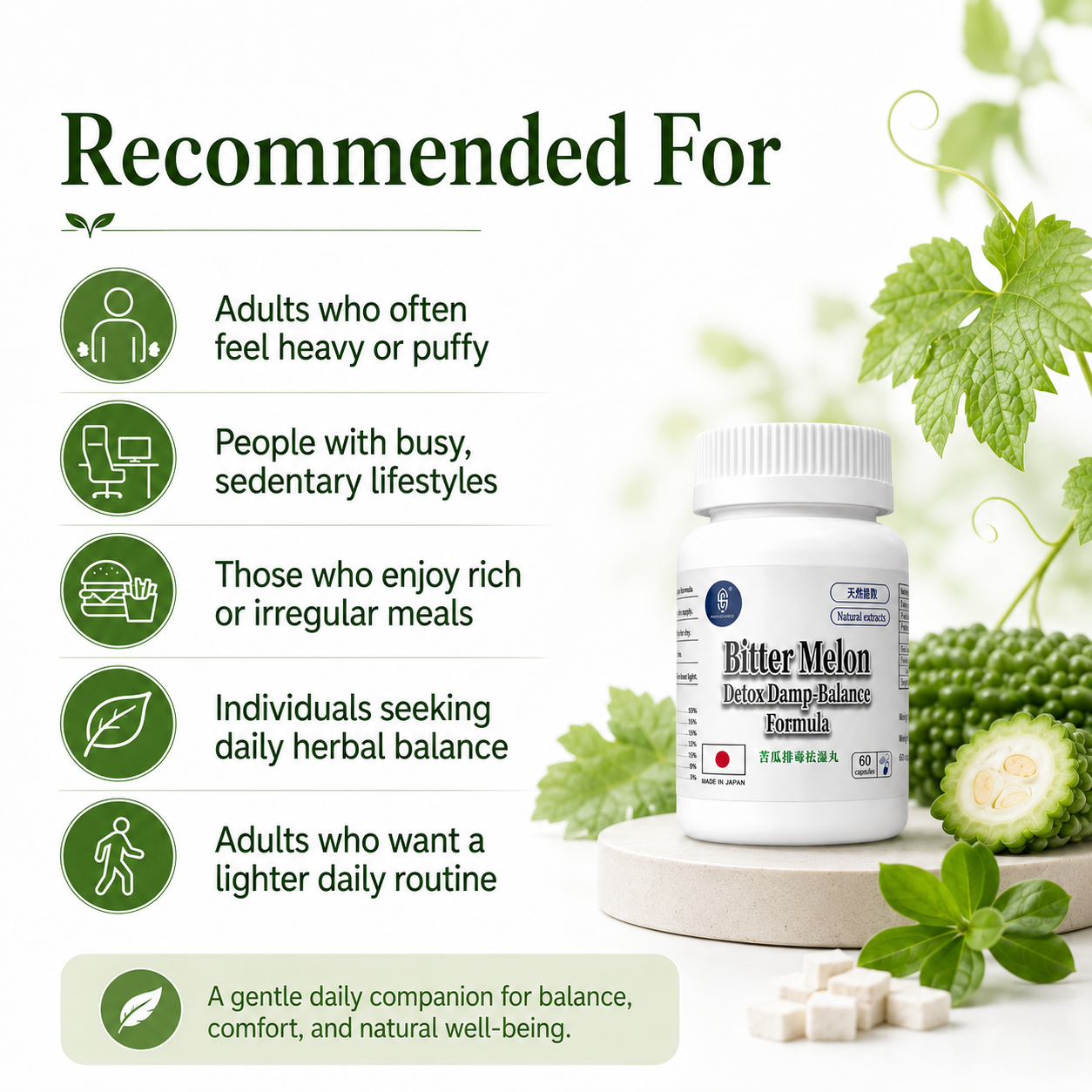 Bitter Melon Detox Damp-Balance Formula