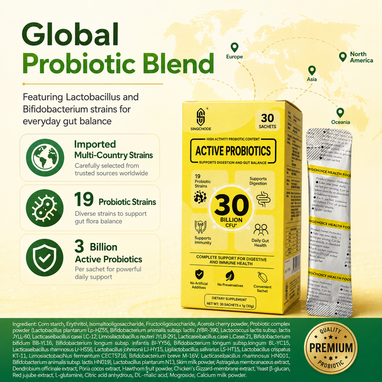 Live Intestinal Probiotics