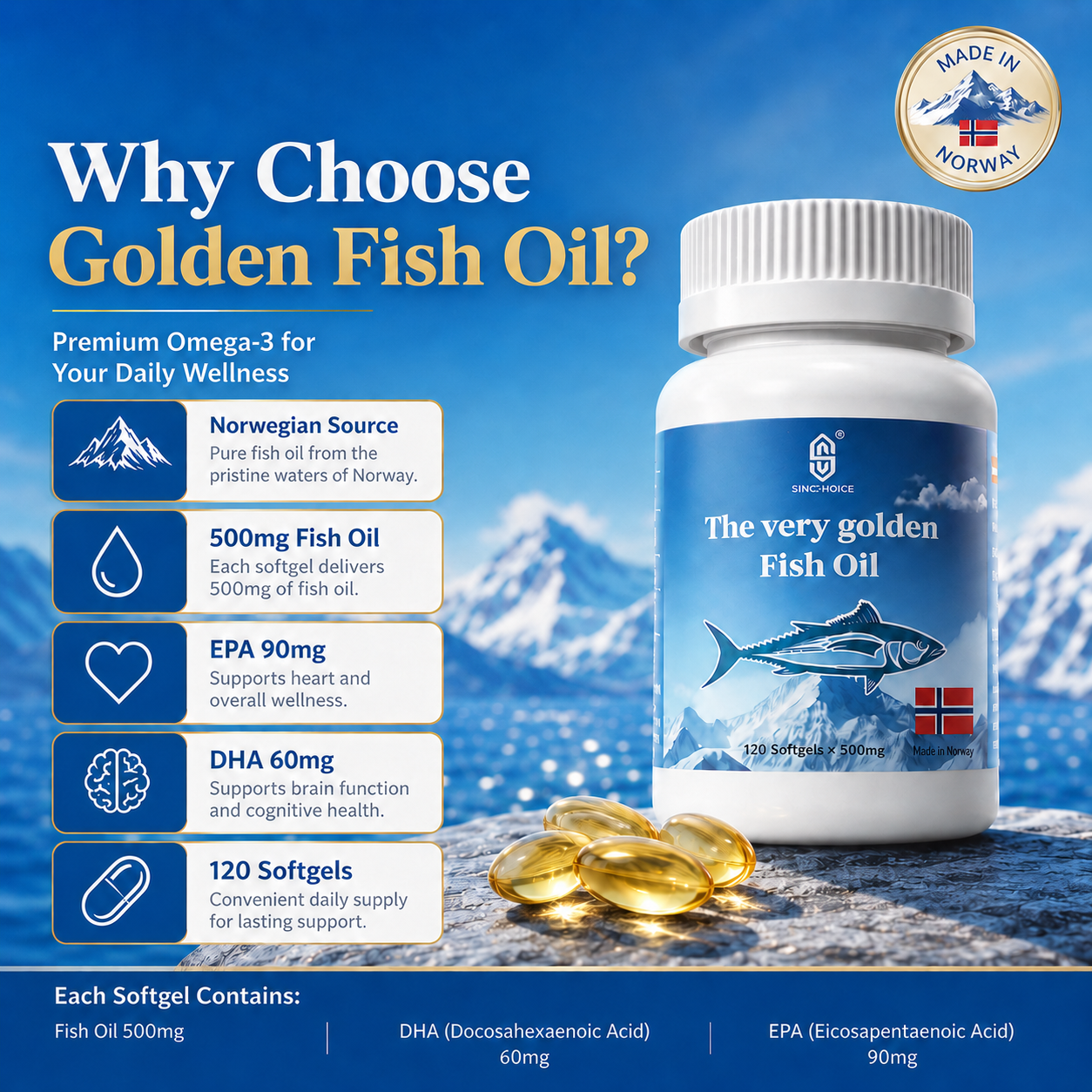 Golden Fish Oil
