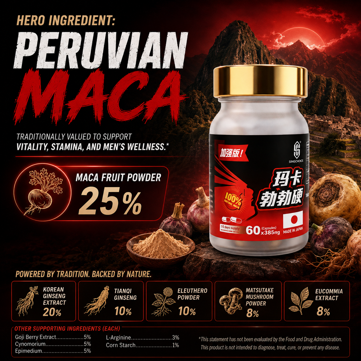 Maca Bobo Hard