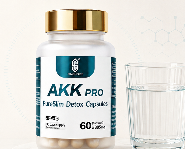 SINGCHOICE AKK PRO bottle with water glass